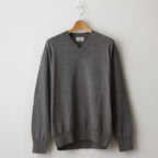 Co/Si V-neck Knit #Khaki×MIX Green [2024-N15]