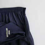 Ny/R Gather Skirt #DarkPurpleNavy [BHSW24S6NyR]