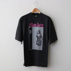 We don't like Print Tee WIDE #Black [bROOTS24S34SONIC6]