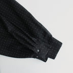 Square Dot Blouse Jacket #Black [BHSW24S3Dot]
