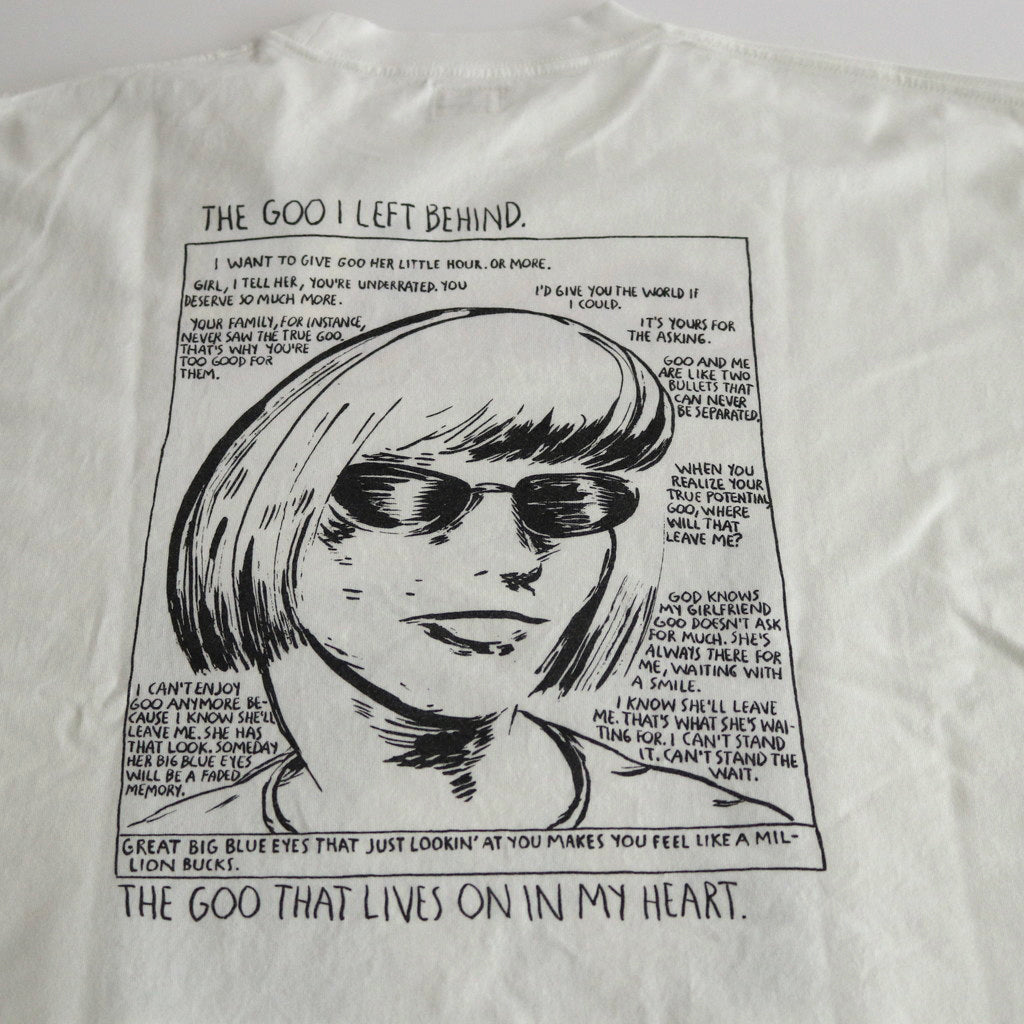 Echo Print Tee WIDE #White [bROOTS24S34SONIC1]