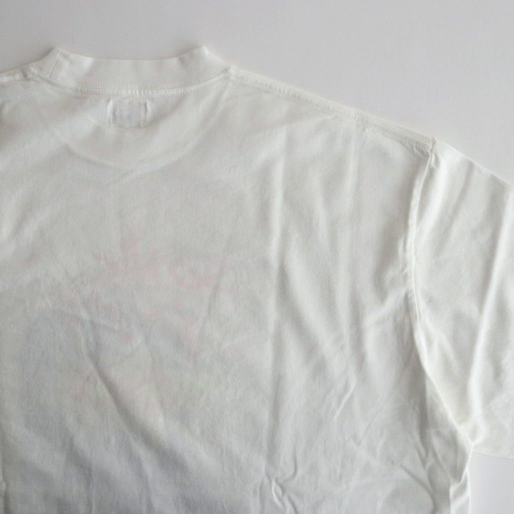 Sunburst Print Tee WIDE #White [bROOTS24S34SONIC4]
