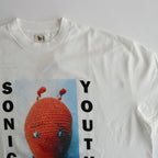 diRty Print Tee WIDE #White [bROOTS24S34SONIC7]