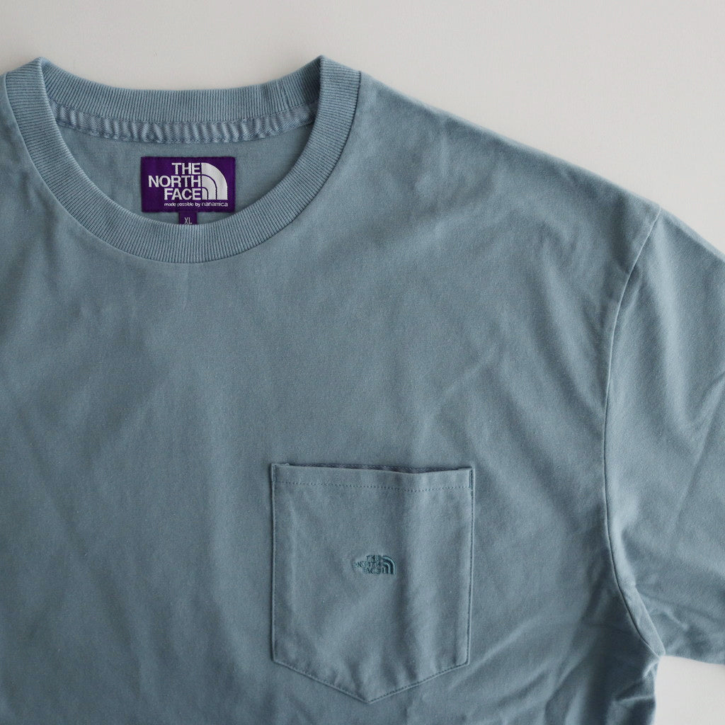 High Bulky Pocket Tee #Sax [NT3422N]