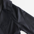 Wool Mohair Motorcycle Jacket #DarkNavy [BHS23F012Mo]