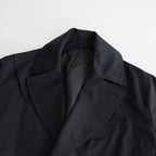 Wool Mohair Motorcycle Jacket #DarkNavy [BHS23F012Mo]