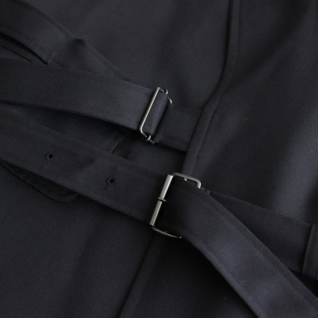 Wool Mohair Motorcycle Jacket #DarkNavy [BHS23F012Mo]