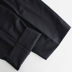 Wool Mohair Super Wide Slacks #DarkNavy [BHS23F010Mo]