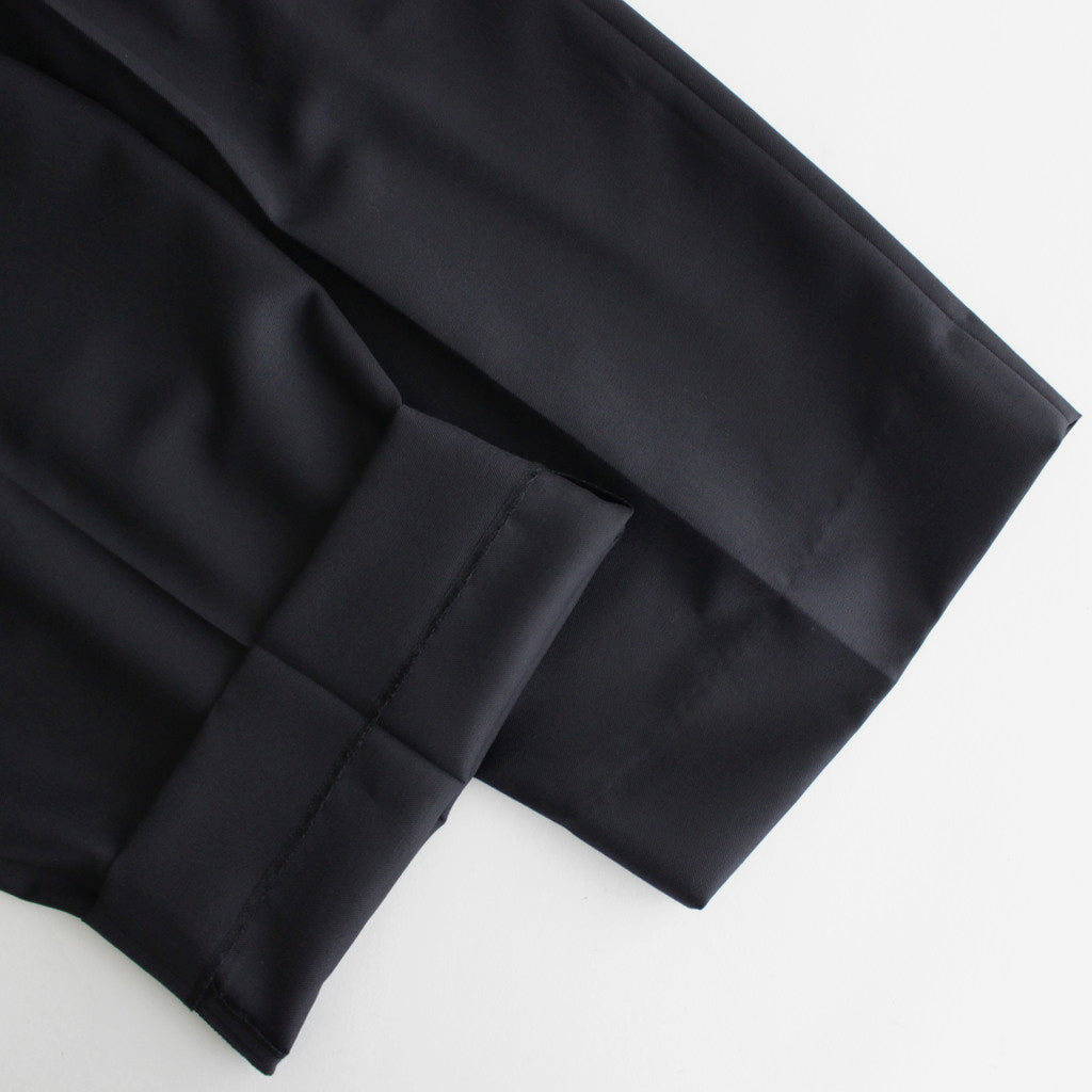 Wool Mohair Super Wide Slacks #DarkNavy [BHS23F010Mo]