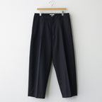 Wool Mohair Super Wide Slacks #DarkNavy [BHS23F010Mo]