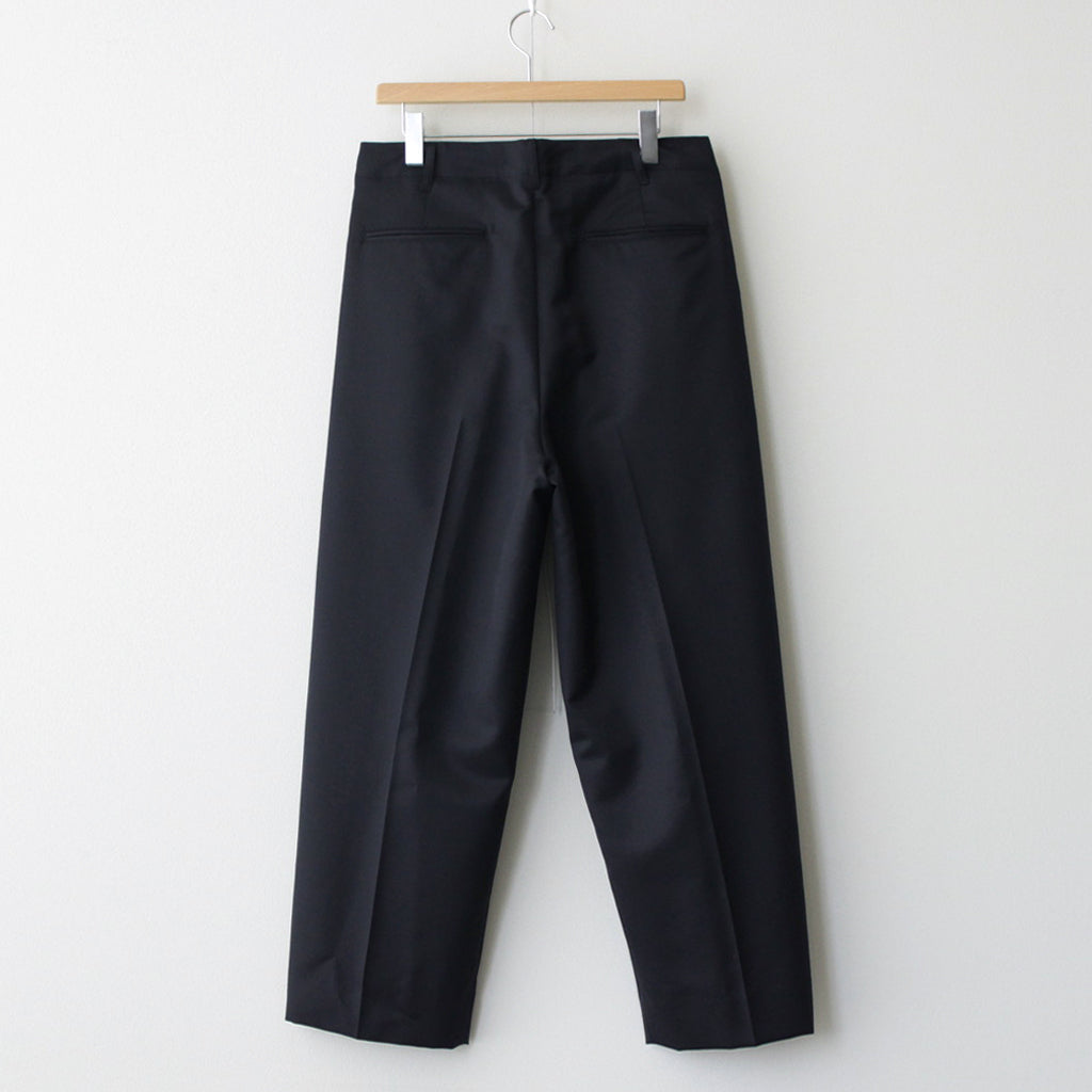 Wool Mohair Super Wide Slacks #DarkNavy [BHS23F010Mo]