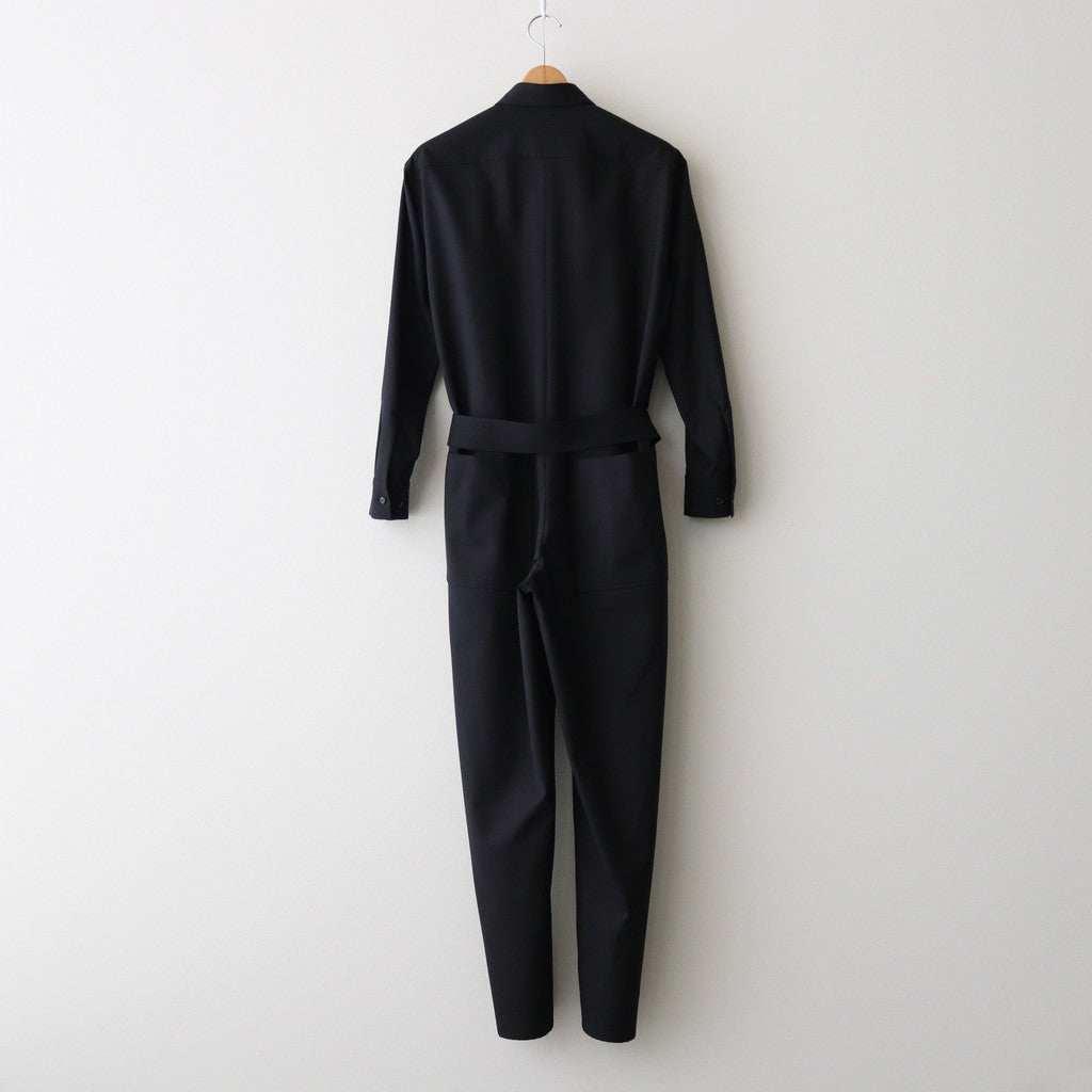 YLEVE wool tropical セットアップ 23aw WOOL TROPICAL A/O #BLACK [16842 55023] - Diffusion 三重県四日市市