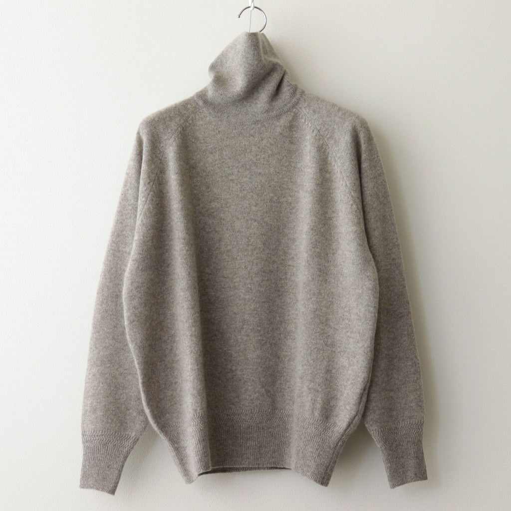 All-yak turtleneck #Lt.Bege [2023-N05]
