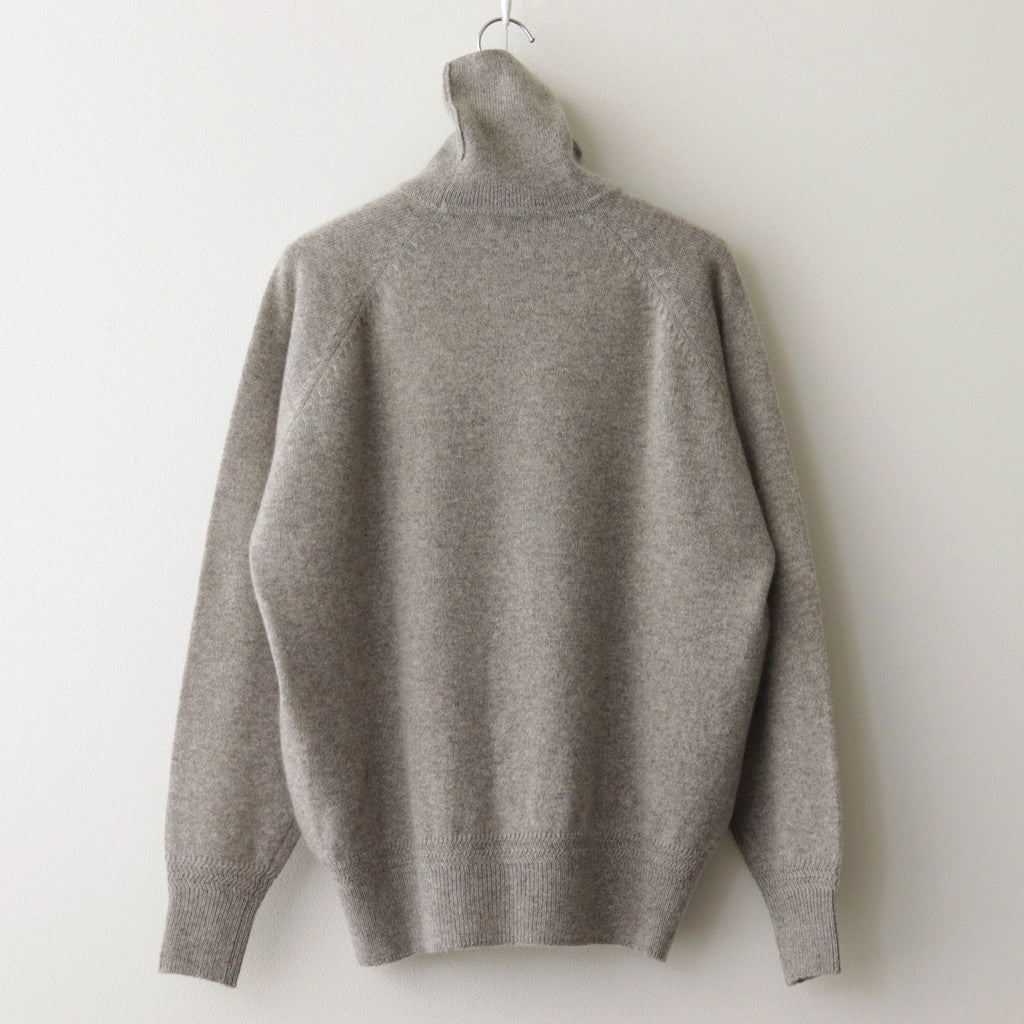 All-yak turtleneck #Lt.Bege [2023-N05]