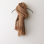 FRINGE BIG MUFFLER #CAMEL [BN-23FI-013]