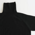 All-yak turtleneck #Black×Navy [2023-N07]