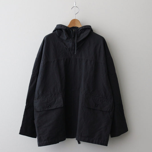 Weather Cloth Hooded Smock #Charcoal [6021-2501]