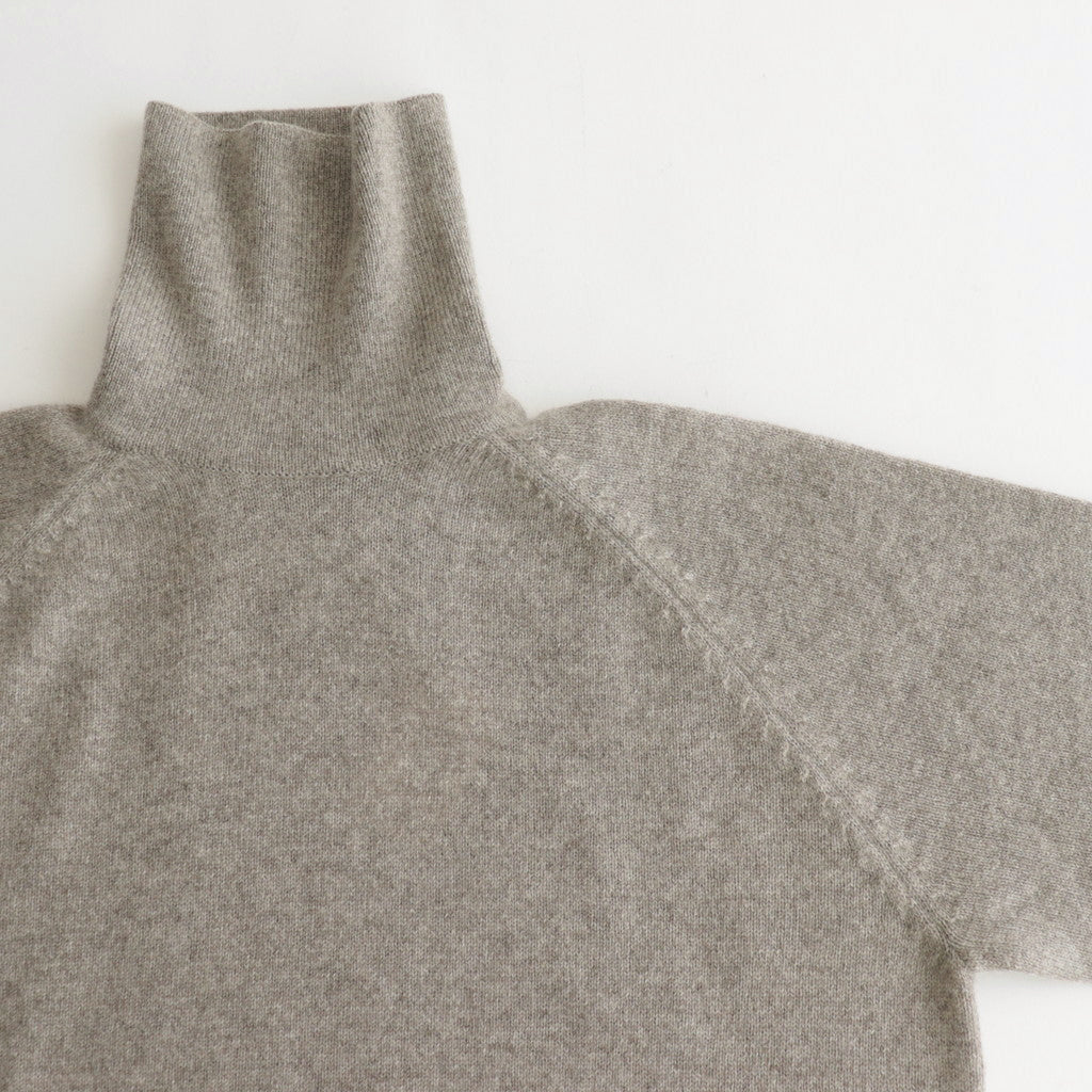 All-yak turtleneck #Lt.Bege [2023-N05]