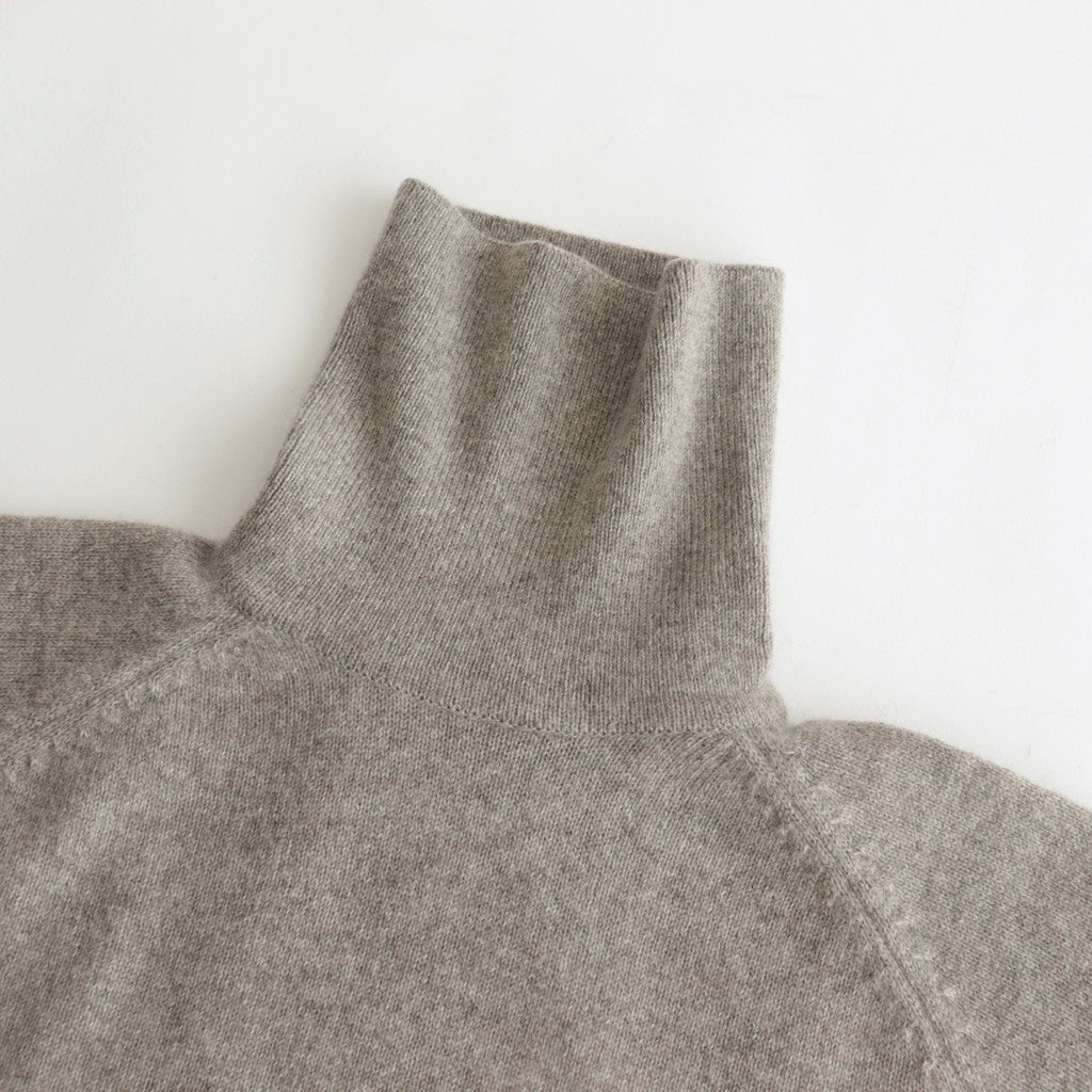 All-yak turtleneck #Lt.Bege [2023-N05]