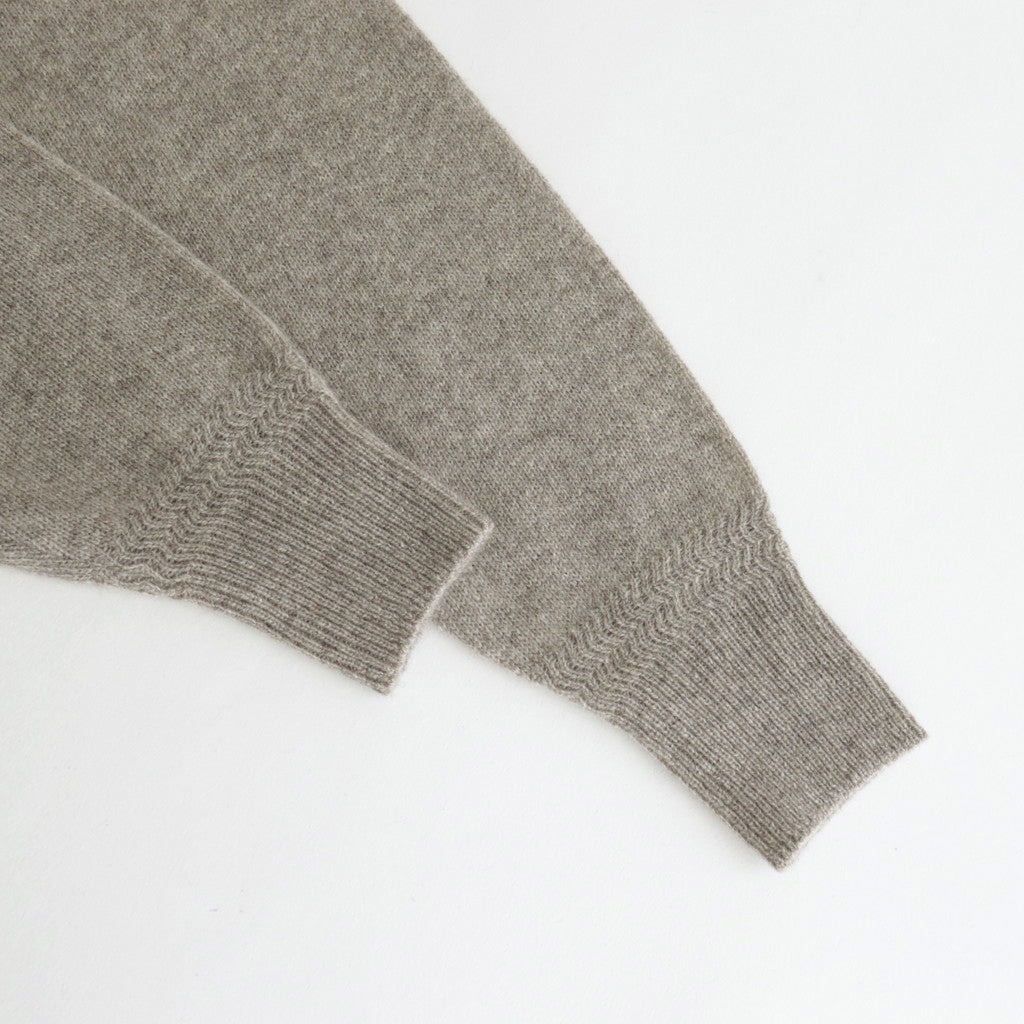 All-yak turtleneck #Lt.Bege [2023-N05]
