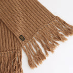 FRINGE BIG MUFFLER #CAMEL [BN-23FI-013]