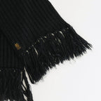 FRINGE BIG MUFFLER #BLACK [BN-23FI-013]