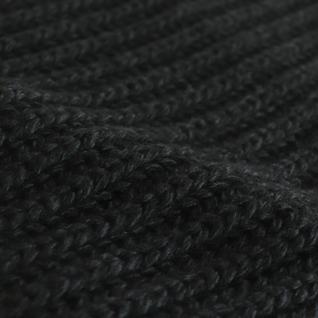 FRINGE BIG MUFFLER #BLACK [BN-23FI-013]