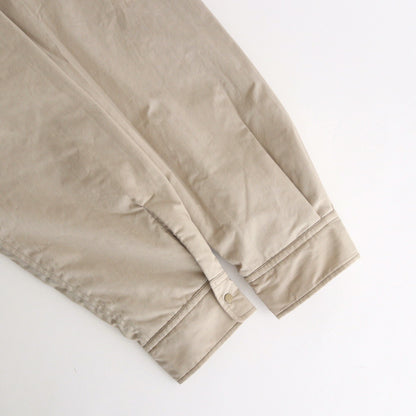 Insulation Shirt Jacket #Beige [S24FG053]