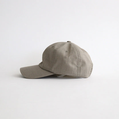 KIJIMA TAKAYUKI WOOL TROPICAL CAP #TOP BEIGE [16842 76108]