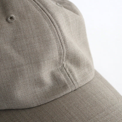 KIJIMA TAKAYUKI WOOL TROPICAL CAP #TOP BEIGE [16842 76108]