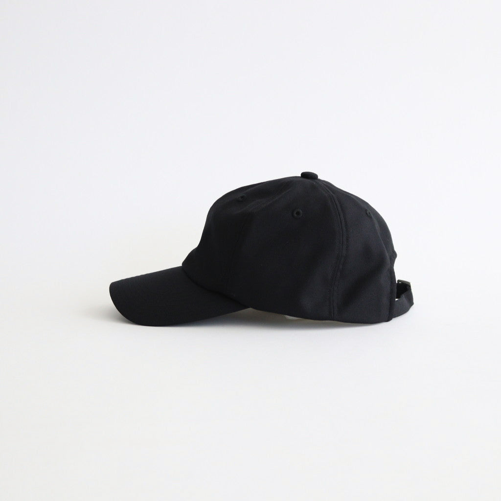 KIJIMA TAKAYUKI WOOL TROPICAL CAP #BLACK [16842 76108]