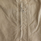 CHINO CLOTH FLIGHT JACKET #KHAKI BEIGE [PMAS-OT01]