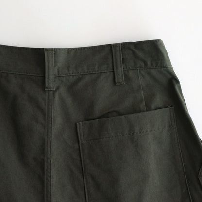 CHINO CLOTH FLIGHT TROUSERS #FOREST [PMAS-PT02]