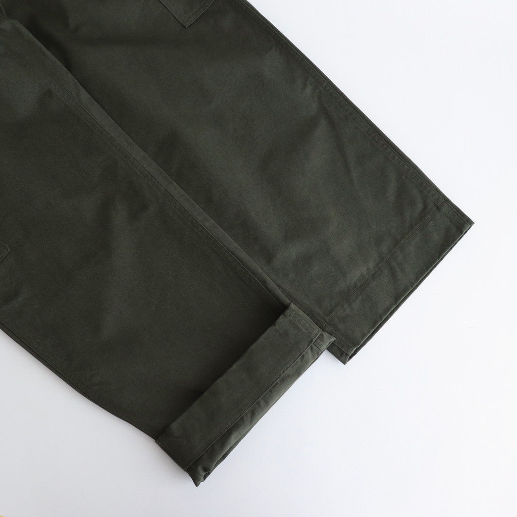 CHINO CLOTH FLIGHT TROUSERS #FOREST [PMAS-PT02]