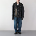 HARVIESTOUN / モーターサイクルジャケット #BLACK [DN-0201B1]