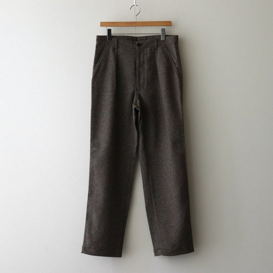 6 Pocket Wool Trousers #Brown [6043-1402]