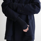 SOLID WOOL HAND WARMER #NAVY [BN-23FI-008]