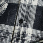 SWALLOW COLLAR SPORTS SHIRTS #STONE PLAID [232OJ-SH06]