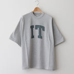 IT-M 88/12 Print Tee WIDE #HeatherGrey [bROOTS24S27A]
