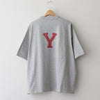 ALE-Y 88/12 Print Tee WIDE #HeatherGrey [bROOTS24S27B]