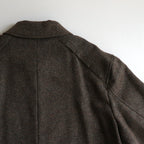 Rambling Wool Coverall Jacket #Brown [6043-2506]