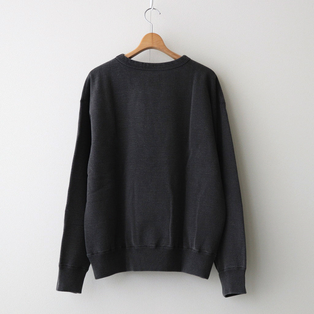 MORAY / Moray (Sweat crew neck shirt) #CHARCOAL [DN-1102C3]