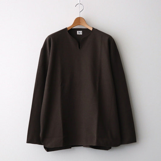 Rough&amp;Smooth Thermal Over Neck L/S #KhakiBrown [bROOTS24F30]