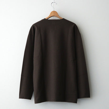 Rough&Smooth Thermal Over Neck L/S #KhakiBrown [bROOTS24F30]