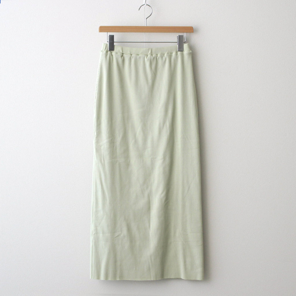 Soft Cotton RIB Skirt #MintGrey [BHSW24S15]