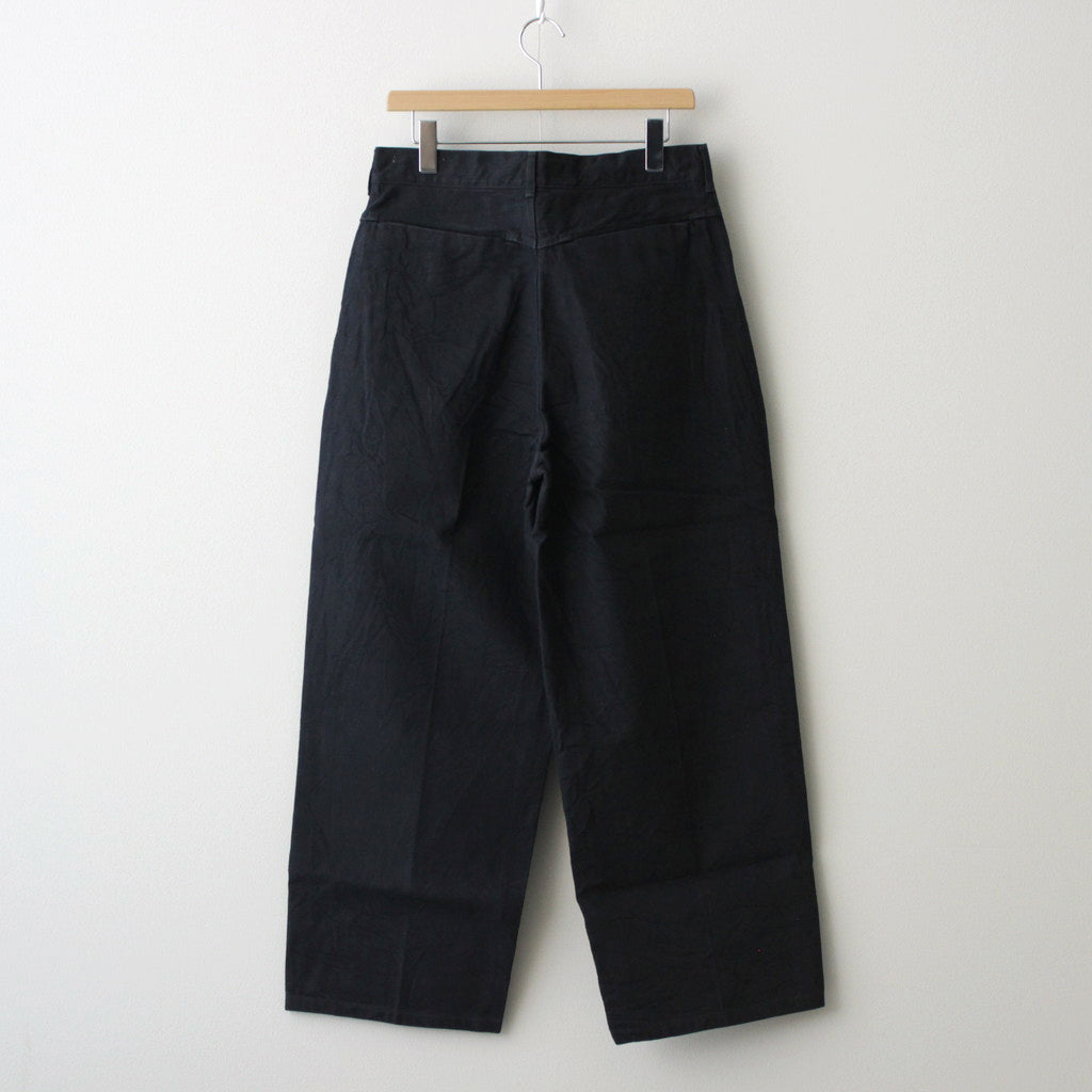 12.9oz Denim Slacks #SulfurBlack×Grey [BHS24S012]