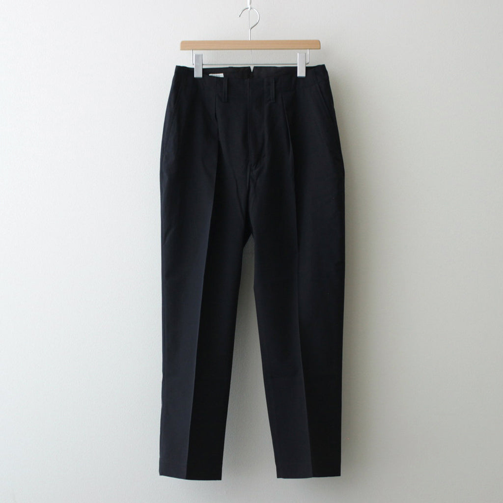 C/W NAVAL TROUSERS #INK NAVY [PMAR-PT02]