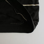 C/NAPP Border Split-sleeve P/O #Black-BODY×Ivory-Line [BHSW24S11Bdr]