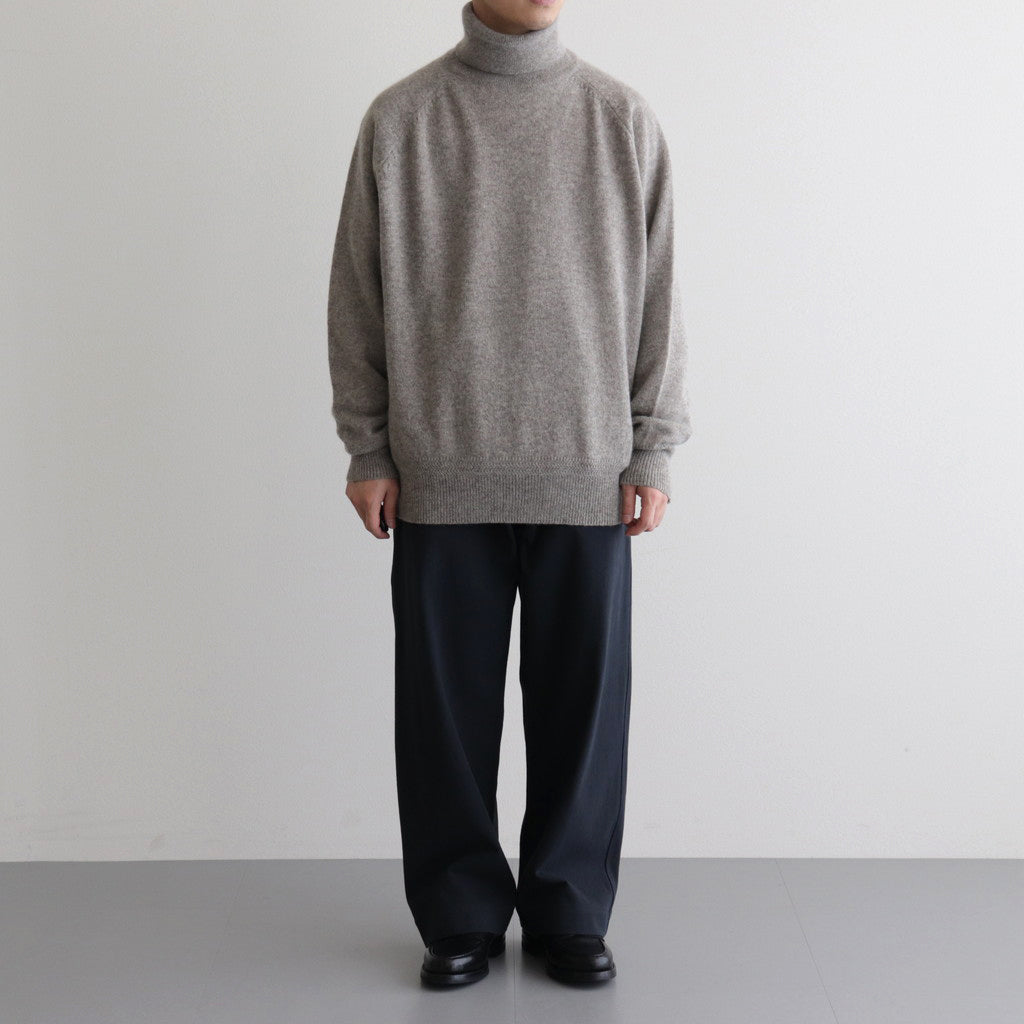 All-yak turtleneck #Lt.Bege [2023-N05]