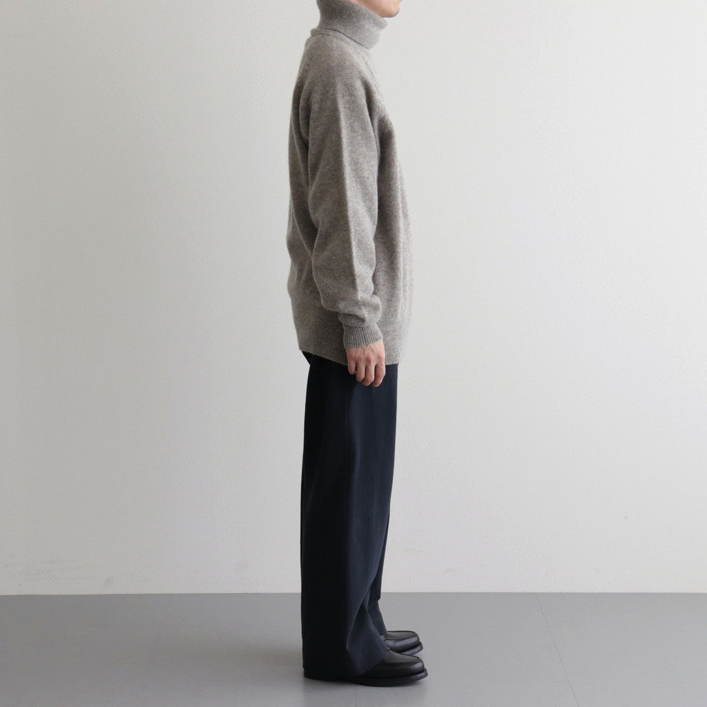 All-yak turtleneck #Lt.Bege [2023-N05]